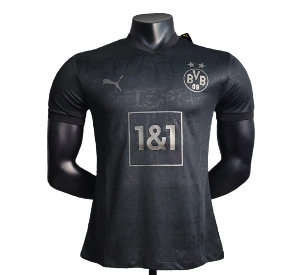 22-23 Borussia Dortmund All-Black Jersey Player Version