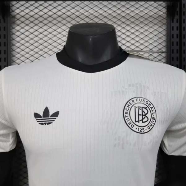 Adidas Germany 125th Anniversary Player Edition White Shirt 2025 - Image 3