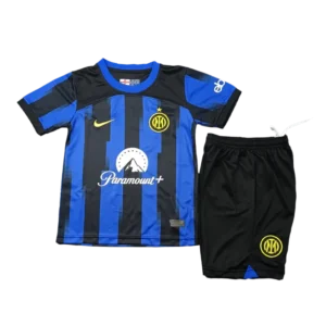 23-24 Inter Milan Home Kids Kit Jersey+Shorts
