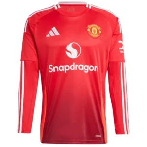 2024/25 Manchester United Home Long Sleeve Jersey