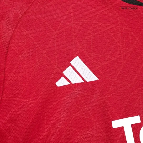 2023/24 Manchester United Home Long Sleeve Jersey - Image 6