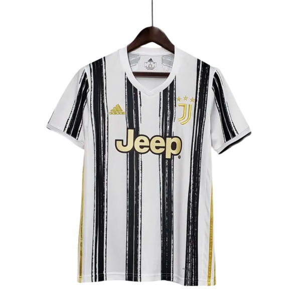 20-21 Juventus Home Soccer Retro Jerseys Shirt