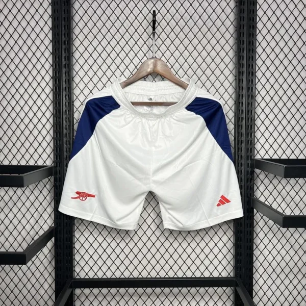 24-25 Arsenal Home Soccer Shorts - Image 3
