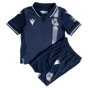 2023/24 Kids Real Sociedad Away Kit Jersey+Shorts