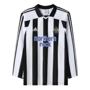 2003/04 Newcastle Retro Long Sleeve Jersey Home