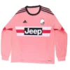 15-16  Juventus Retro Long Sleeve Jersey Away