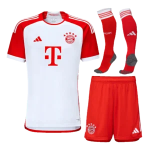23-24 Bayern Munich Home Whole Kit(Jersey+Shorts+Socks)