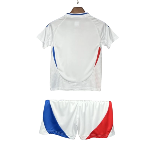 24-25 Olympique Lyonnais Home Kids Kit Jersey+Shorts - Image 2