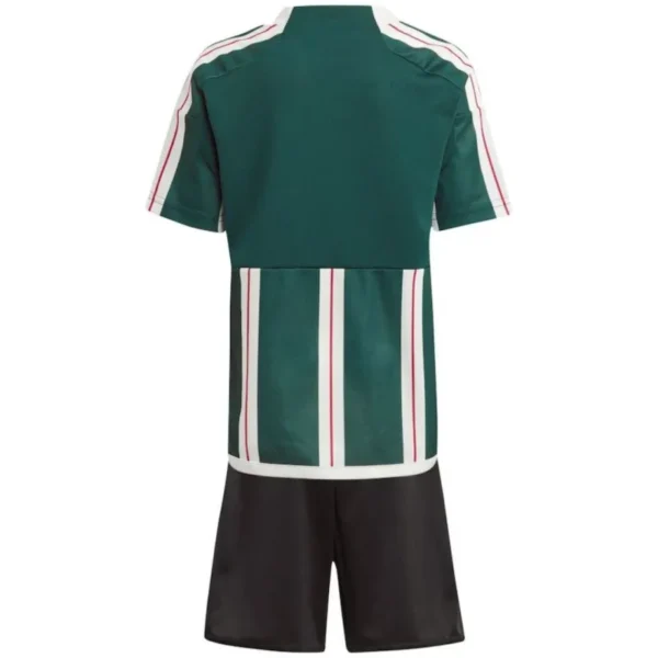 2023/24 Kids Manchester United Away Jersey Kit - Image 2