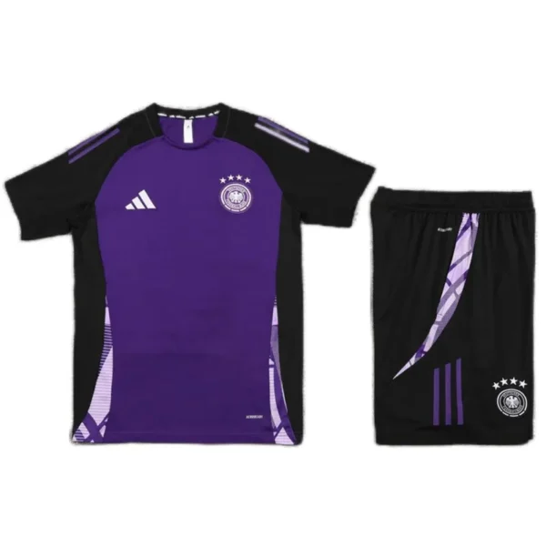 2024 Germany Euro Purple Training Kit Jersey+Shorts - Image 3