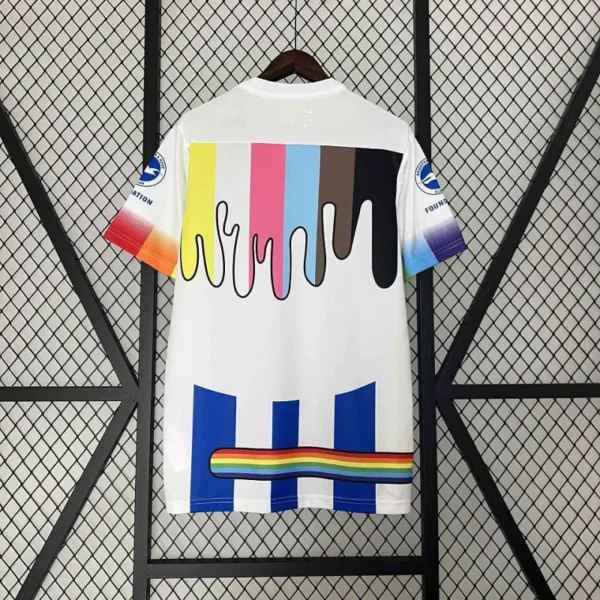 2023/24 Brighton & Hove Albion Rainbow Laces Pre-Match Jersey - Image 4