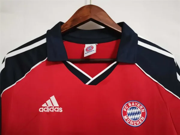 99-01 Bayern Munich Retro Jersey Home - Image 3
