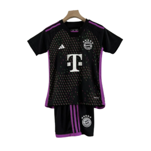 23-24 Kids Bayern Munich Away Kit Jersey+Shorts