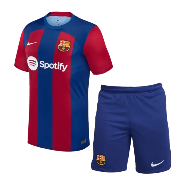 Barcelona Home Kit Jersey+Shorts 2023/24