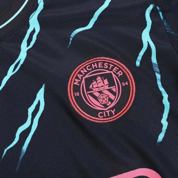 2023/24 Manchester City Third Long Sleeve Jersey - Image 7