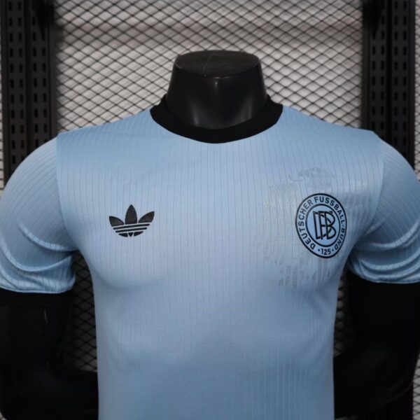 Adidas Germany 125th Anniversary Blue Goalkeeper Shirt Player Version 2025 - Image 5
