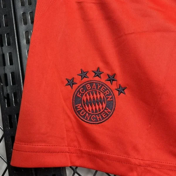 24-25 Bayern Munich Home Soccer Shorts - Image 4