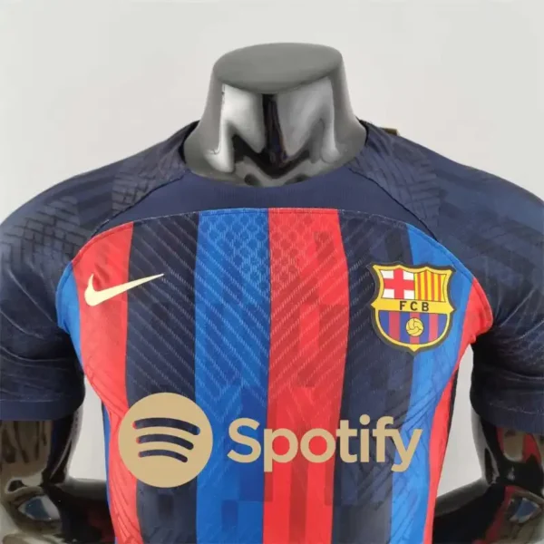 22-23 Barcelona Home Jersey Player Version - Image 6