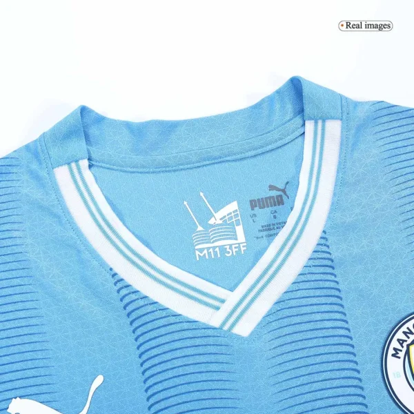 2023/24 Manchester City Home Jersey Player Version - Image 7