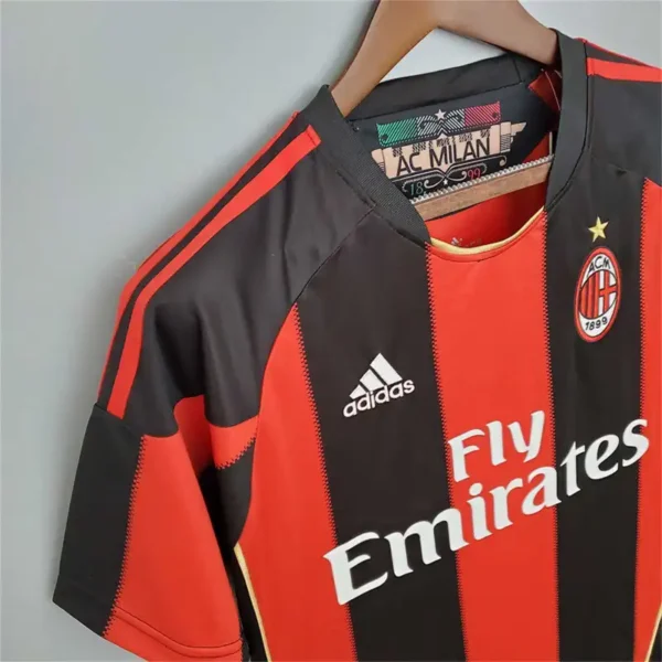 2010/11 AC Milan Retro Jersey Home - Image 6