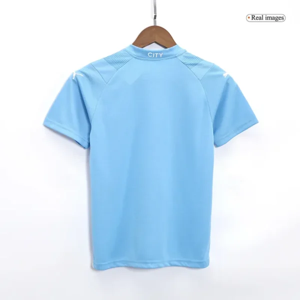 Kids Manchester City Home Kit(Jersey+Short+Socks) 2023/24 - Image 5