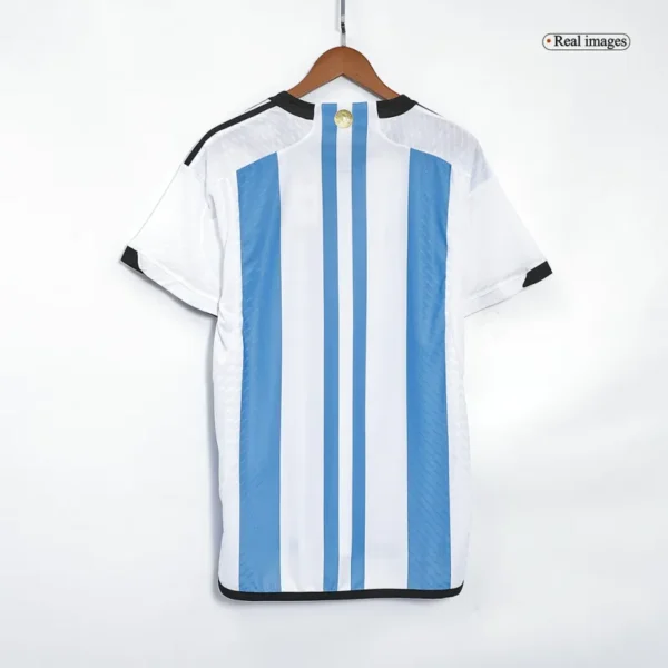 2022 Argentina World Cup Champion Edition 3 stars Home Jersey Player Version - Image 2