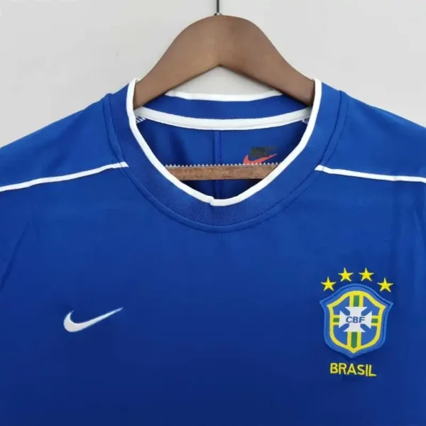 Brazil World Cup 1998 Retro Jersey Away - Image 7