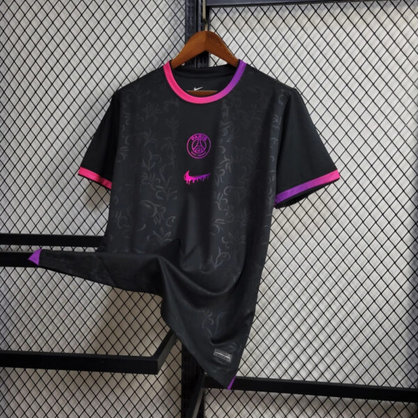24-25 PSG Black Special Edition Soccer Jersey - Image 8