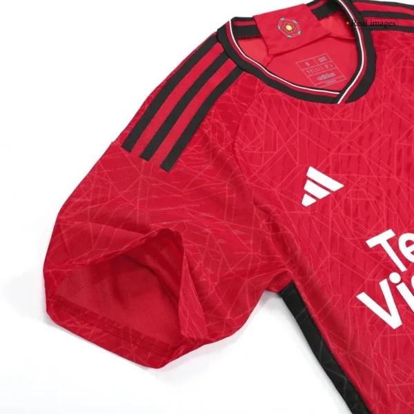 2023/24 Manchester United Home Jersey Player Version - Image 9
