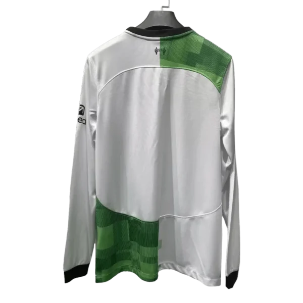 23-24 Liverpool Away Long Sleeve Jersey - Image 2