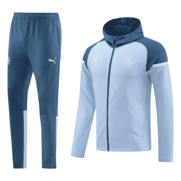 Manchester City Hoodie Training Kit (Jacket+Pants) 2024-25 - Image 16