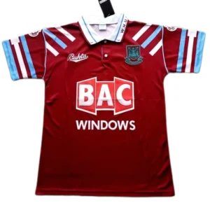 1991/92 West Ham United Retro Jersey Home