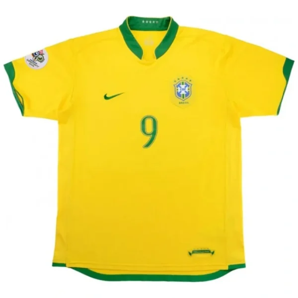 Brazil World Cup 2006 Retro Jersey Home - Image 4
