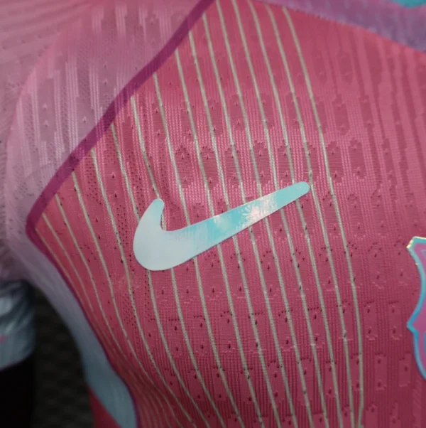Barcelona Pink Special Edition Football Shirt Player Edition 2025-26 - Image 5