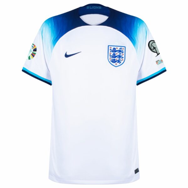 ENGLAND EURO 2024 QUALIFYING CHILDREN'S HOME JERSEY - Image 2