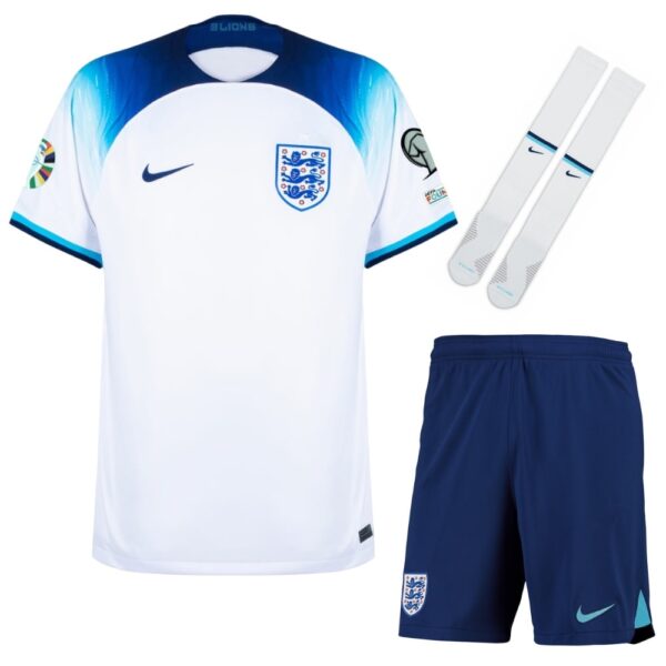 ENGLAND EURO 2024 QUALIFYING CHILDREN'S HOME JERSEY