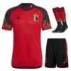 BELGIUM 2022 WORLD CUP HOME KIDS JERSEY