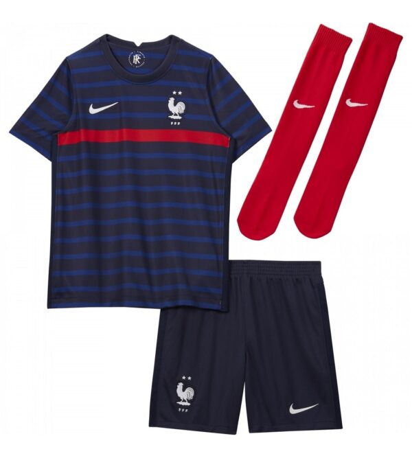 FRANCE HOME TEAM CHILDREN'S JERSEY 2020 2021