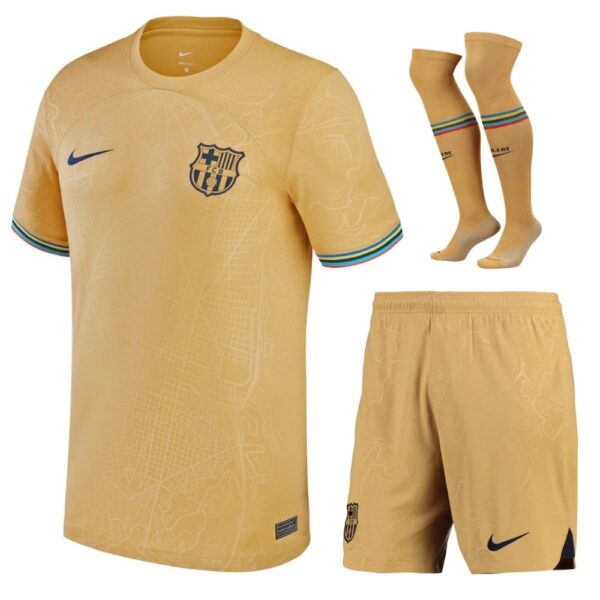 FC BARCELONA Away Kids Shirt 2022 2023