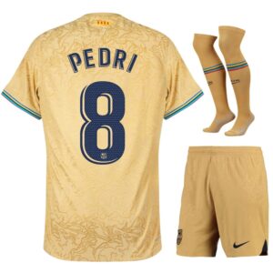 FC BARCELONA AWAY KIDS JERSEY 22-23 PEDRI