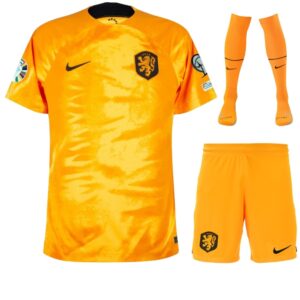 NETHERLANDS EURO 2024 QUALIFYING KIDS HOME JERSEY