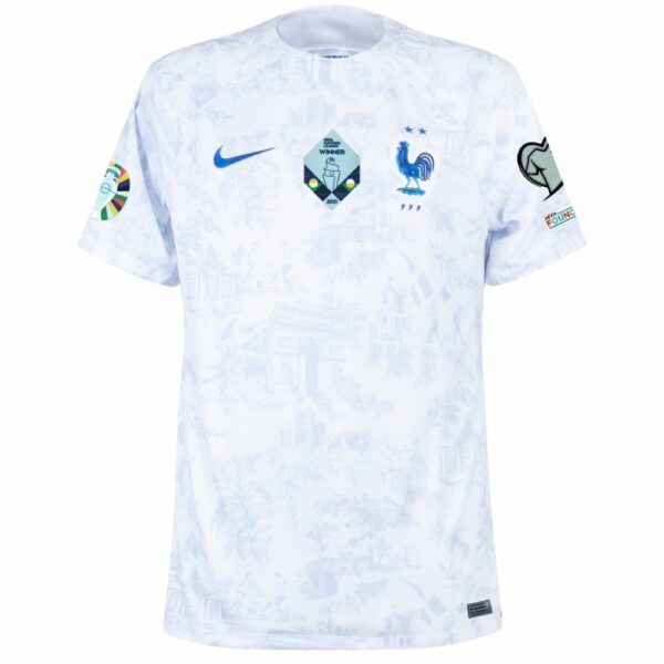 CHILDREN'S JERSEY FRANCE AWAY EURO 2024 QUALIFICATIONS - Image 2