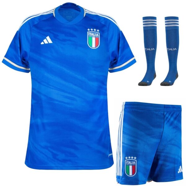 Italy Home Kit Kids Jersey 2023 2024
