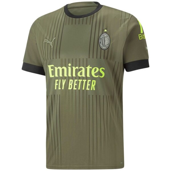 CHILDREN'S KIT JERSEY MILAN AC THIRD 2022 2023 - Image 2