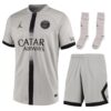 PSG JORDAN AWAY CHILDREN'S KIT JERSEY 2022 2023