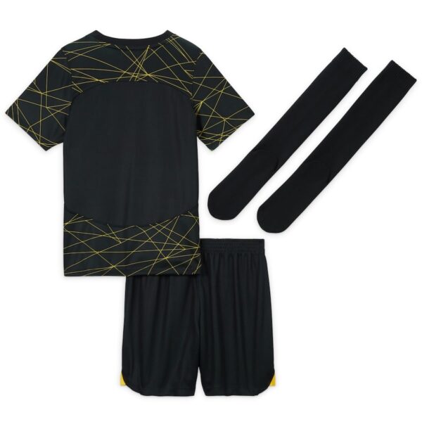 PSG JORDAN FOURTH 2022 2023 CHILDREN'S KIT SHIRT - Image 2