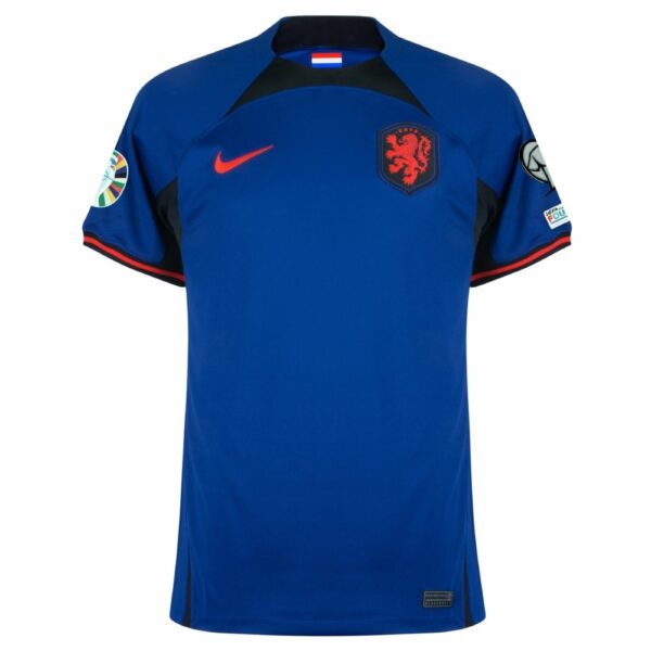 NETHERLANDS AWAY EURO 2024 QUALIFYING KIDS JERSEY - Image 2