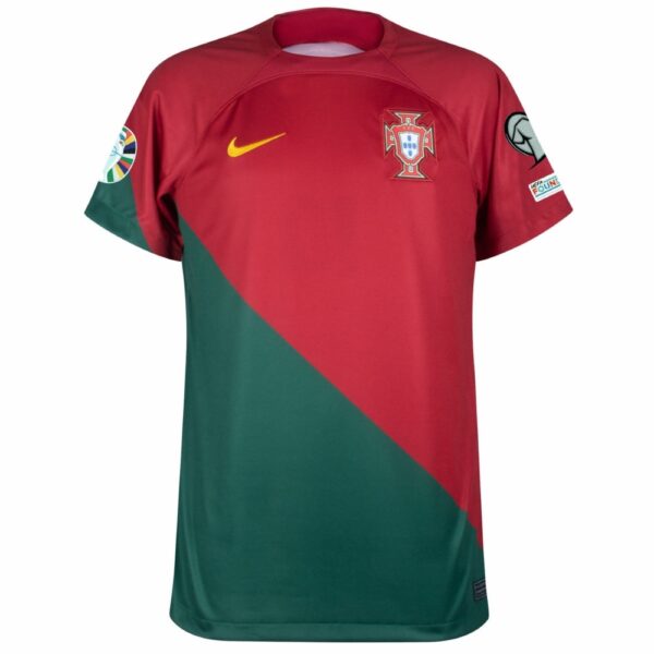 PORTUGAL KIDS HOME EURO 2024 QUALIFYING SHIRT - Image 2
