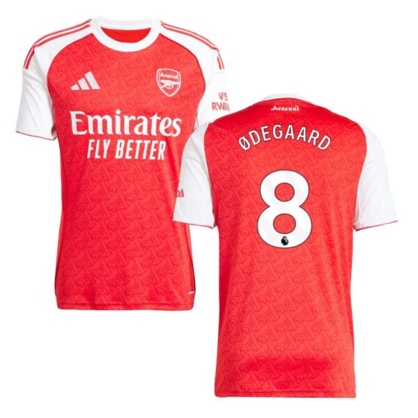 Arsenal Home Jersey 2025 2026 Odegaard