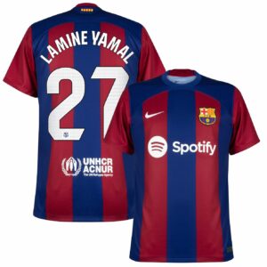 Barca Shirt 2023 2024 Home Lamine Yamal